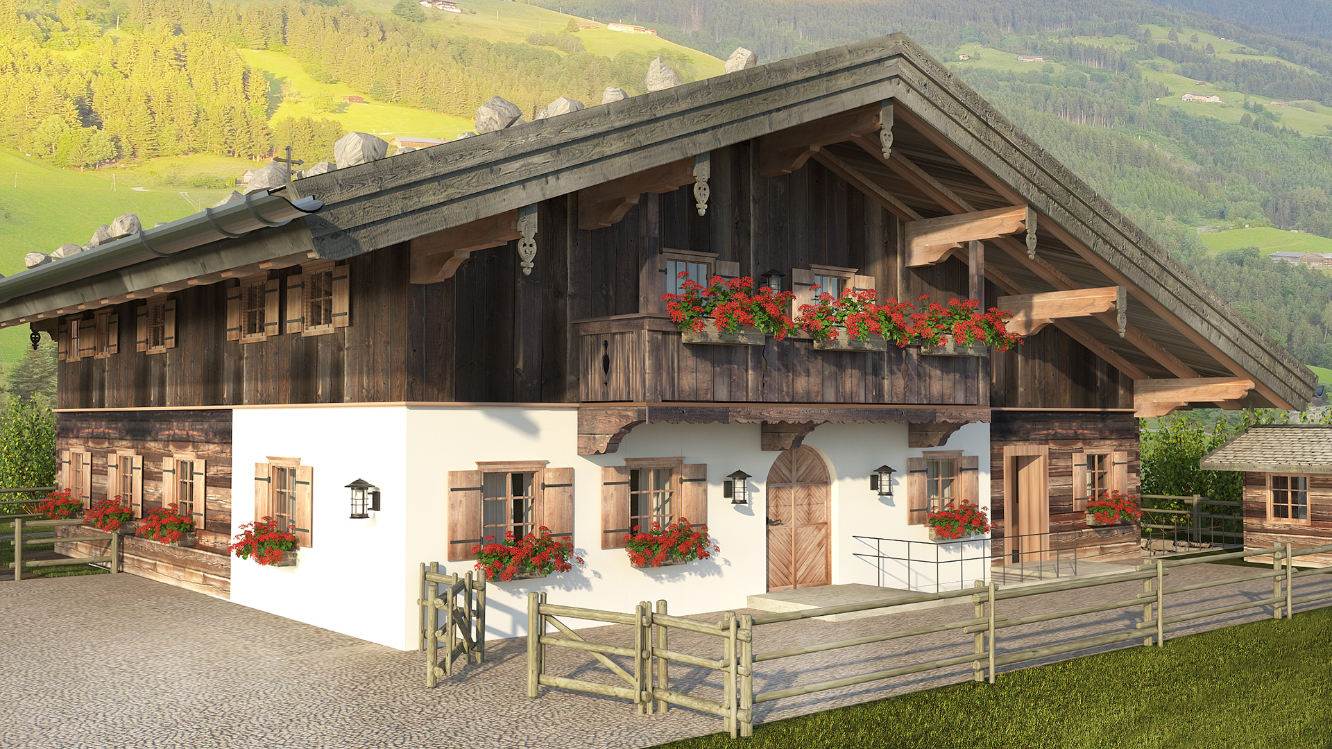 Chalet Architektur Tirol